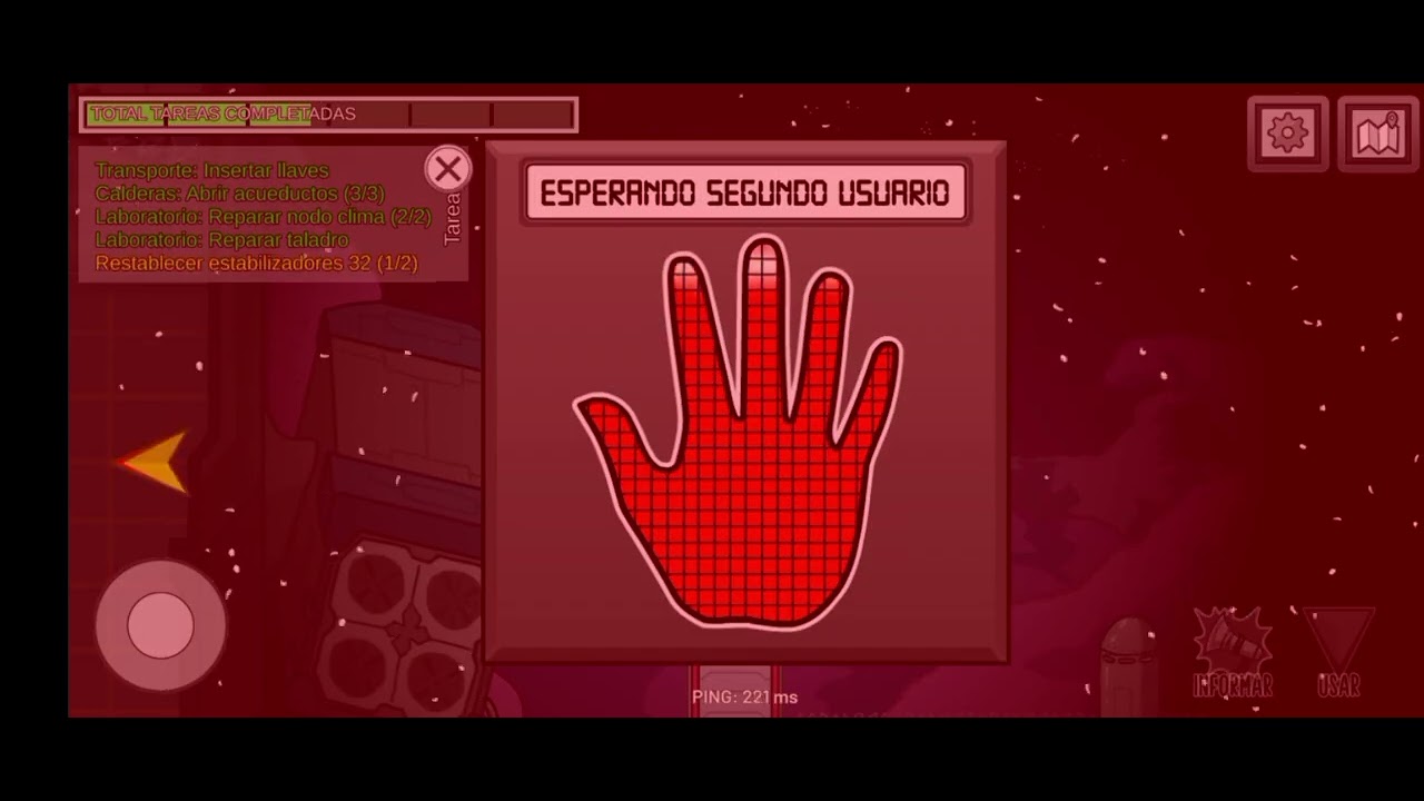 Jugando among us después de una milésima xd 