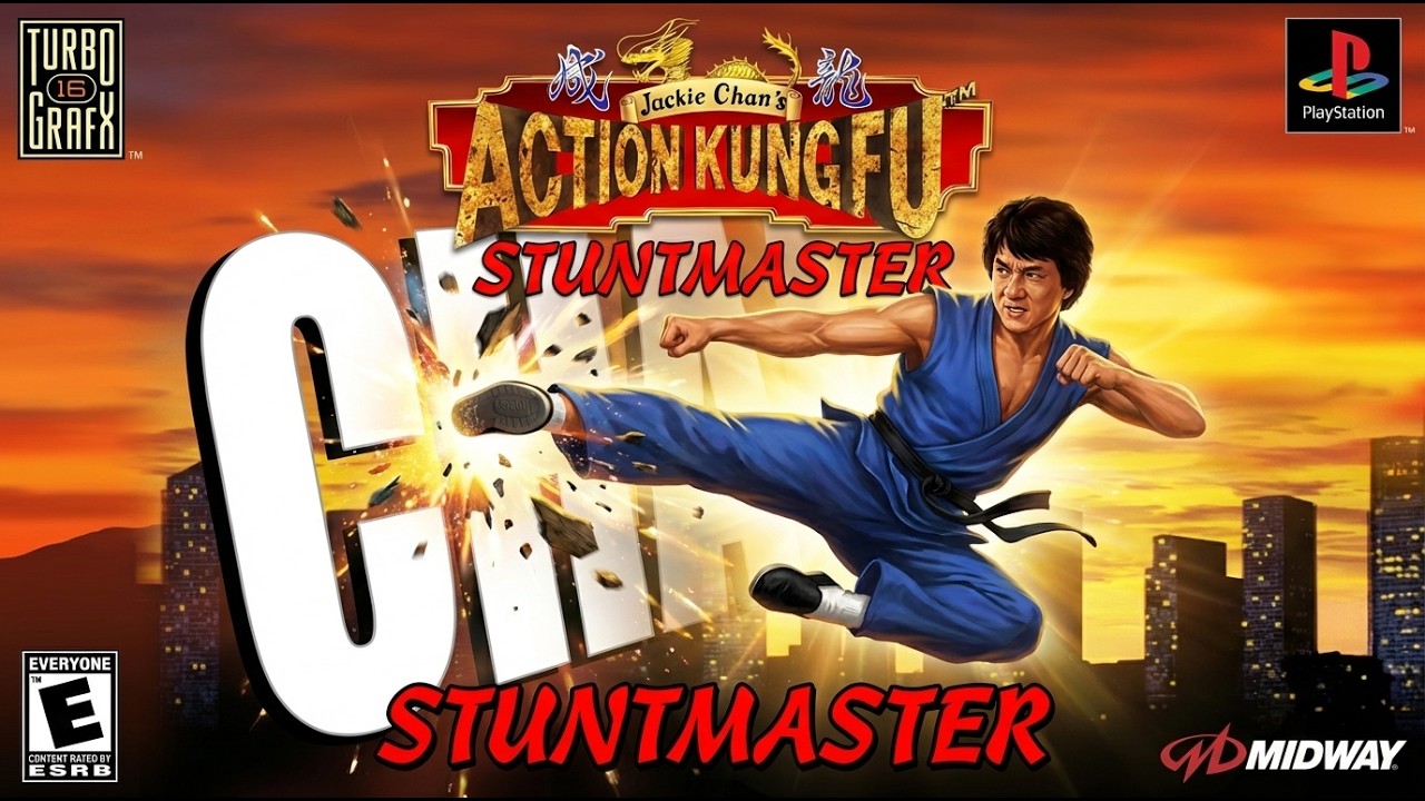 Jackie Chan's Action Kung Fu (PC Engine) & Jackie Chan Stuntmaster (PlayStation)