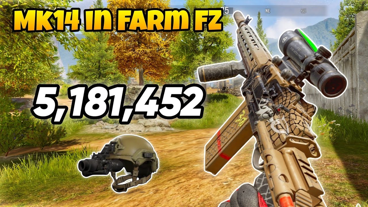 Mk14 the most powerful weapon in Farm Forbidden Zone | Arena breakout