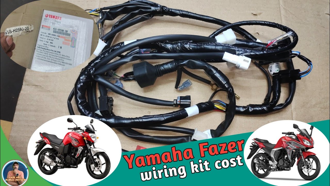 Yamaha FZ wiring kit Spare Parts Price 2021//Yamaha Genuine spare parts// HMPR