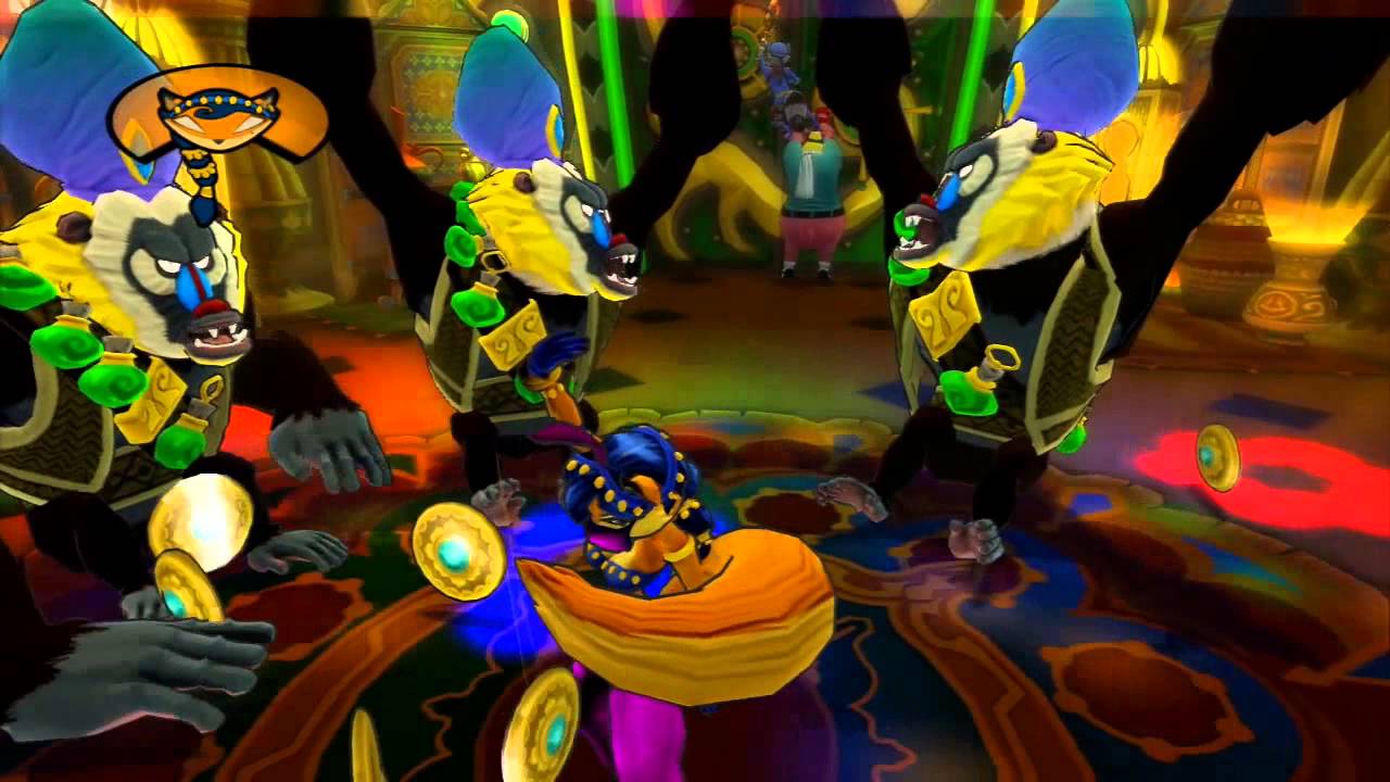 Sly Cooper: Thieves in Time - Carmelita Belly Dancing!
