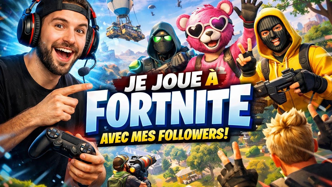 EVENT Fortnite Recharge 8!😂 Avec les Followers #Fortnitelive #LiveFR #live #stream #Fortnite