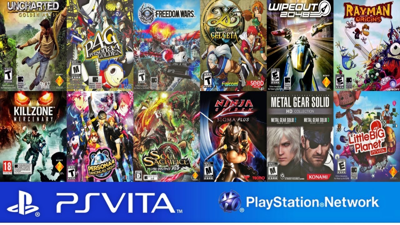 100 лучших игр для PlayStation Vita (PSVITA), которые никогда не умрут (от А до Я) || Лучшие игры...
