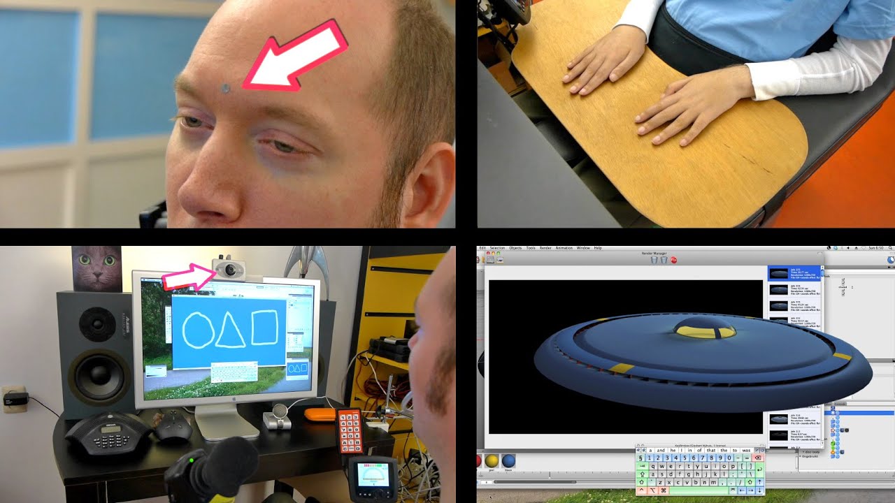 How I control my computer with my head (HeadMouse)