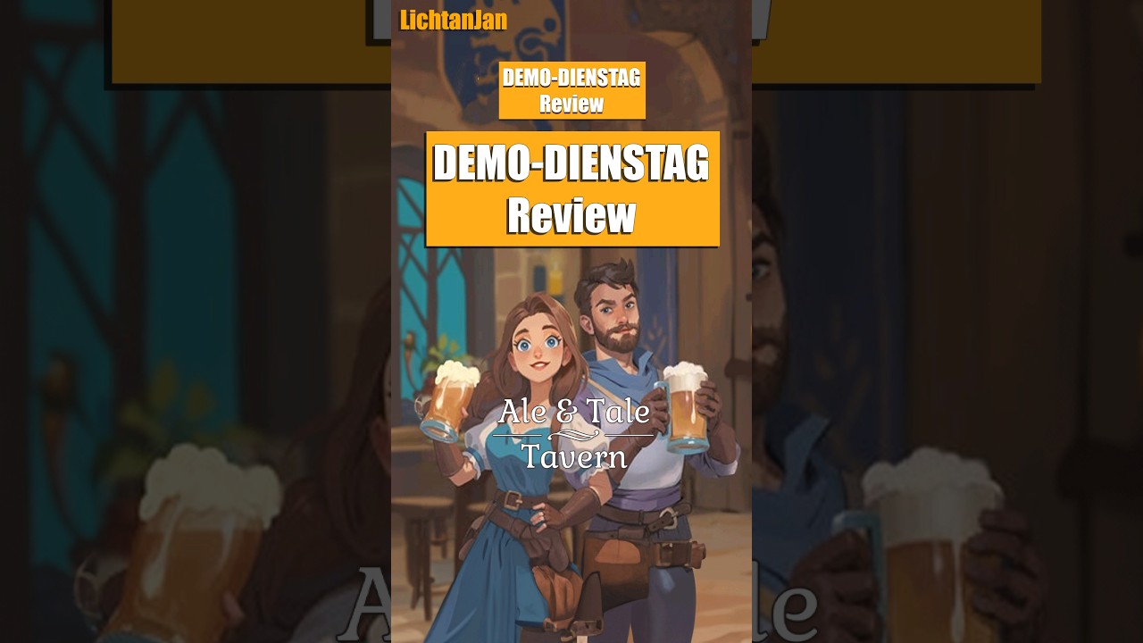 Braue Bier, Farme, Bewirte 4 Player Bar Coop #aleandtaletavernfirstpints #keymailer #gametest