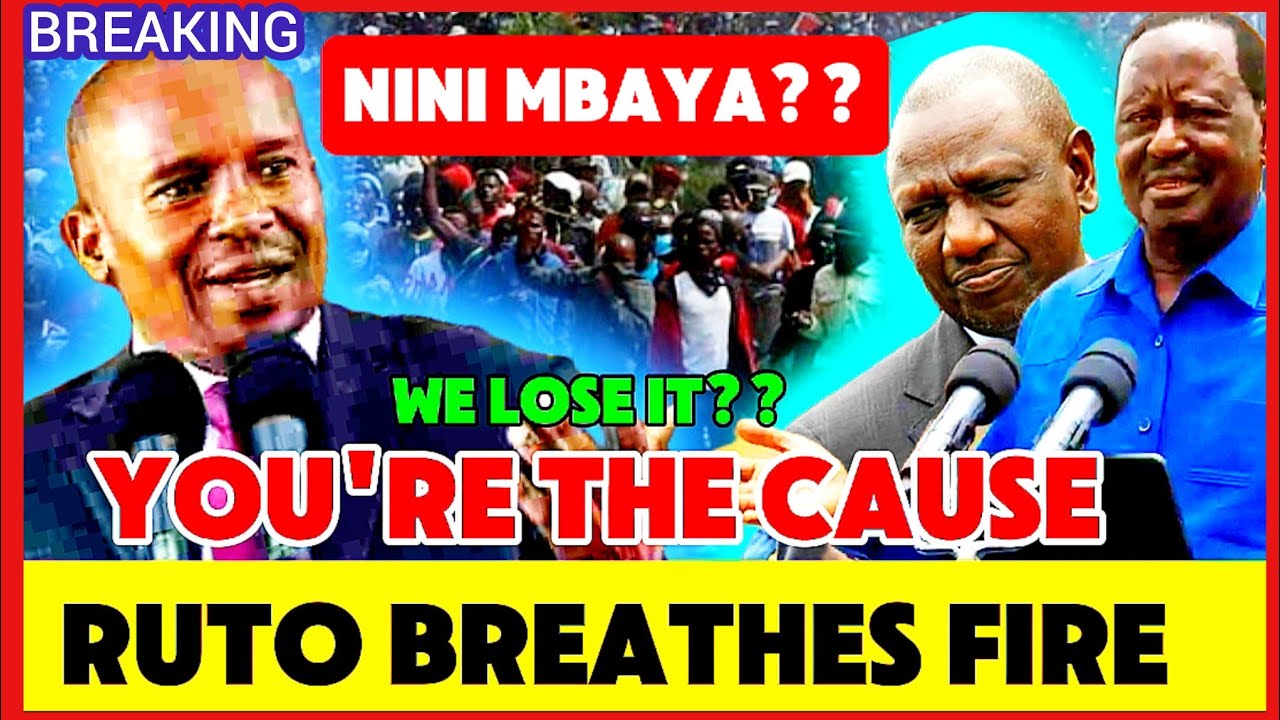 KINDIKI FINALLY LANDED INTO TROUBLES AS RUTO'S DEALS WITH GOVERNORS UNMASKED 