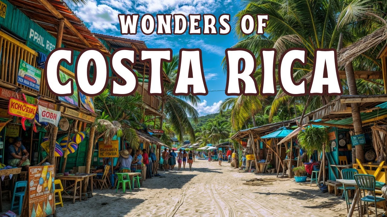 WONDERS OF COSTA RICA 🌎 The Most Beautiful Places In Costa Rica You Should Visit | 4K Travel Guide
