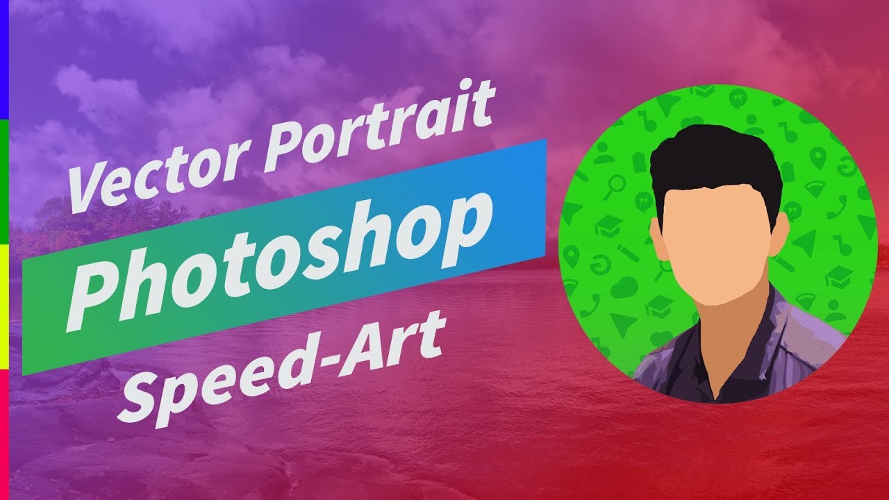 Speed-Art Vector Portrait Tutorial - Photoshop