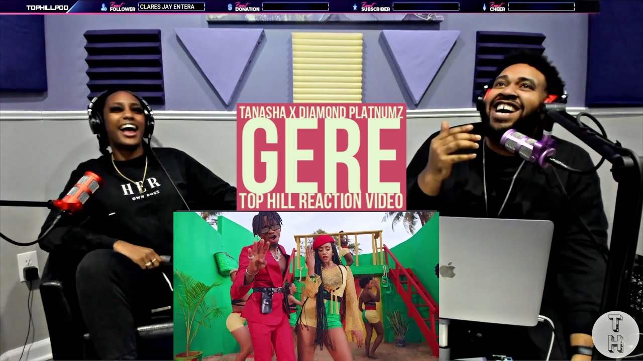 REACTING TO TANASHA X DIAMOND PLATNUMZ - GERE (OFFICIAL MUSIC VIDEO)