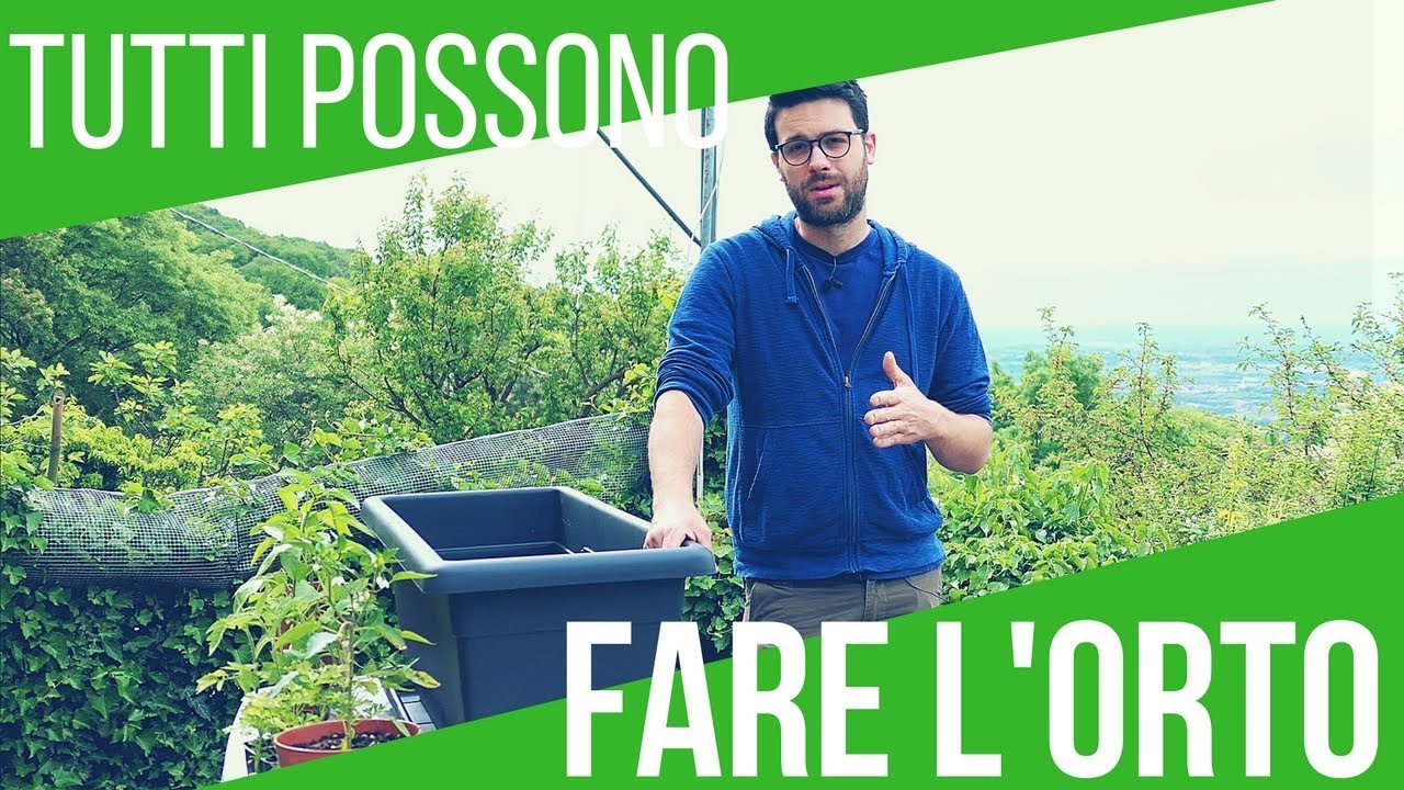 FARE L' ORTO SUL BALCONE | SCEGLIERE I VASI E TERRICCIO | ORTO E GIARDINAGGIO