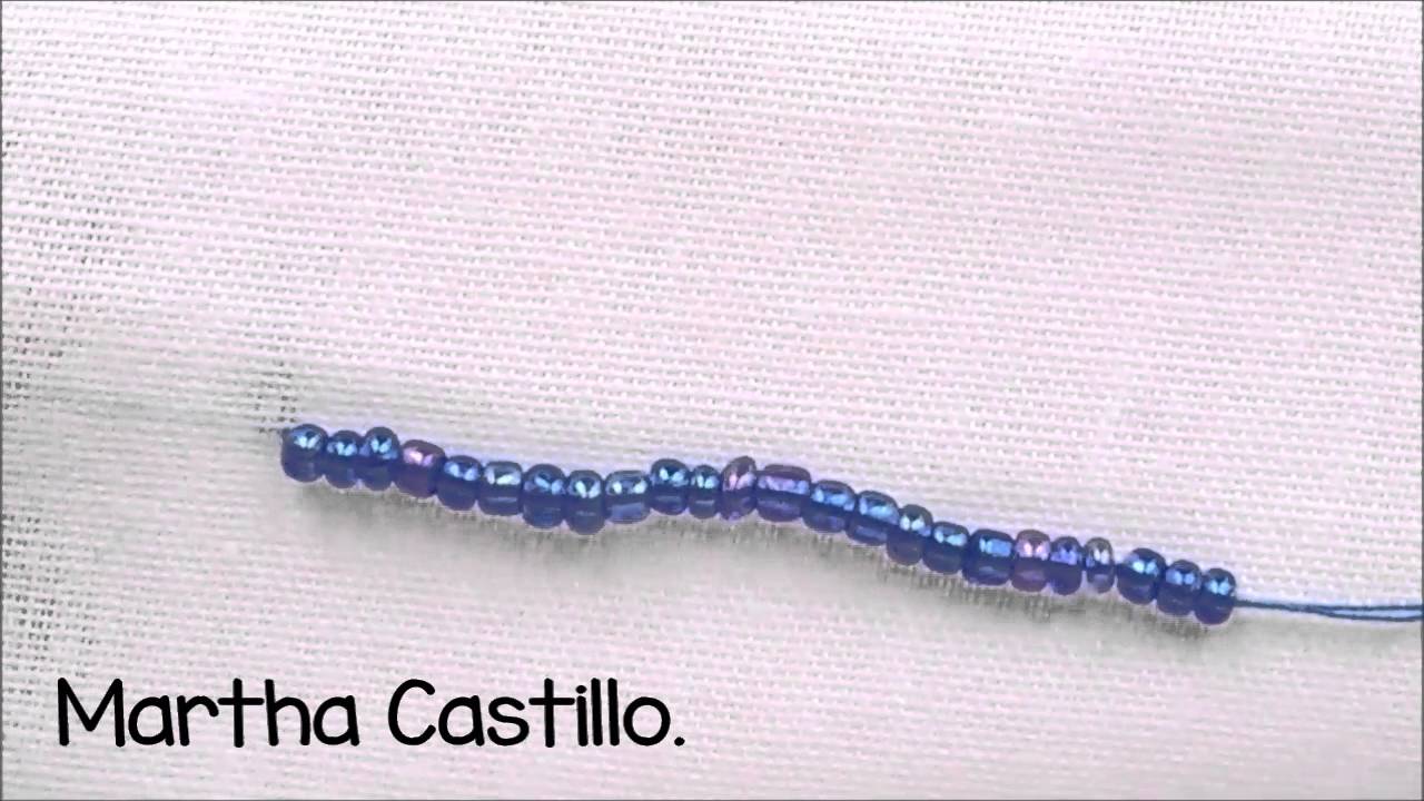 BORDANDO CHAQUIRAS/ EMBROIDERING BEADS