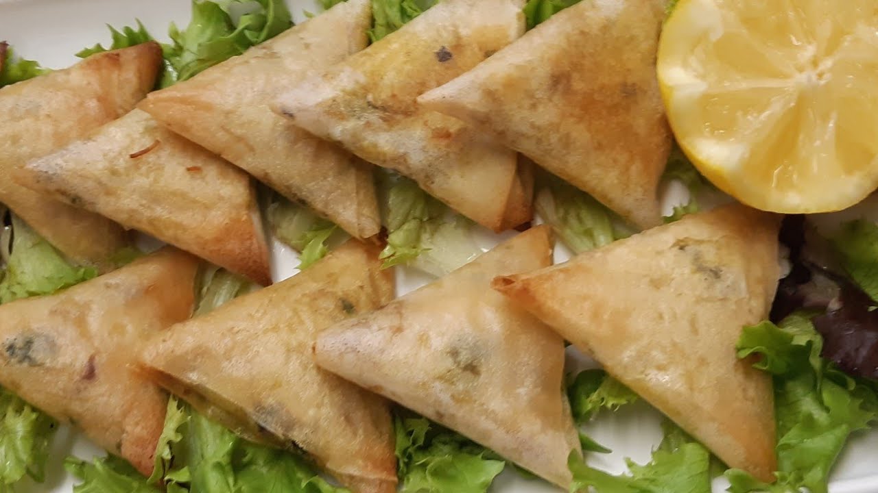 Moroccan healthy baked fish samosas || Bricks boureks #Briwats de poisson au four شهيوات رمضان