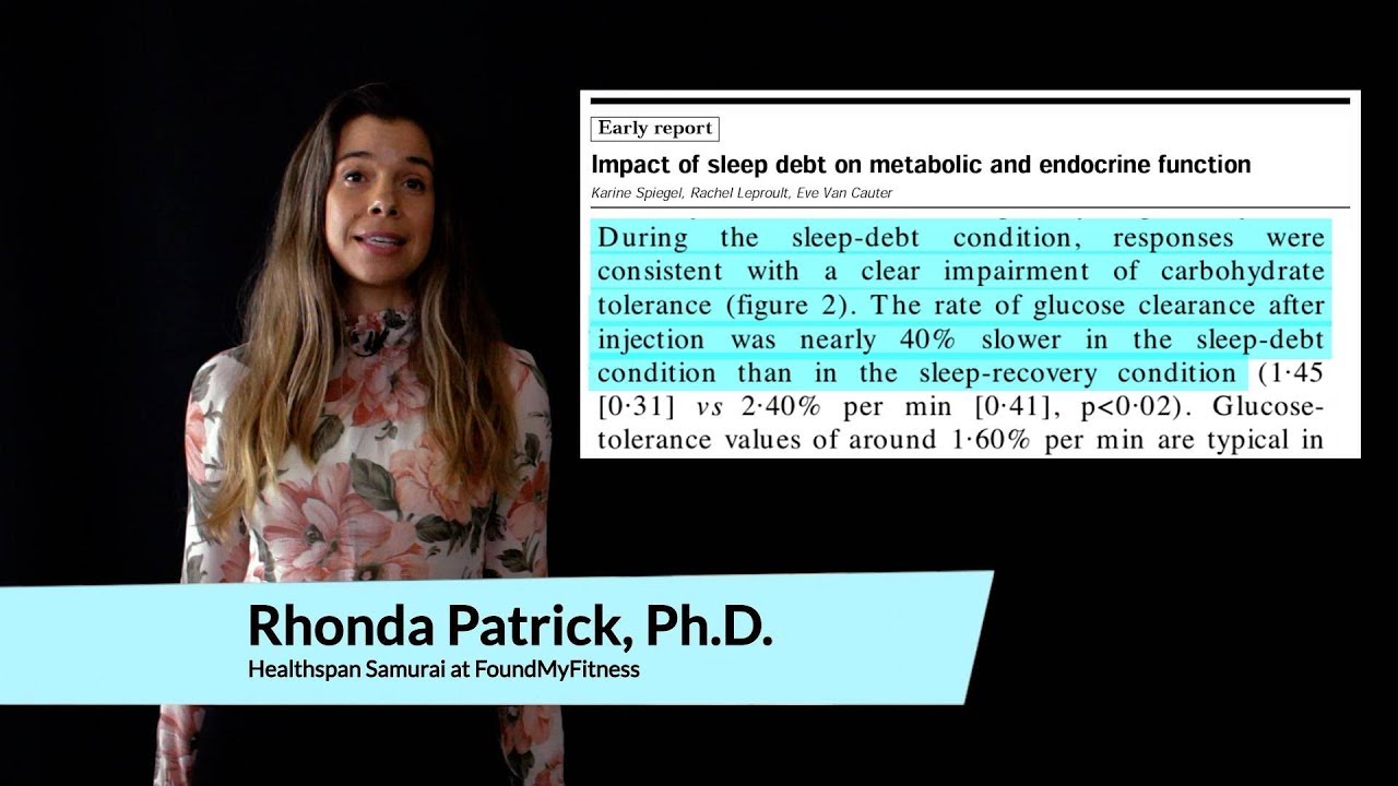 Sleep loss impairs glucose regulation (but exercise helps)
