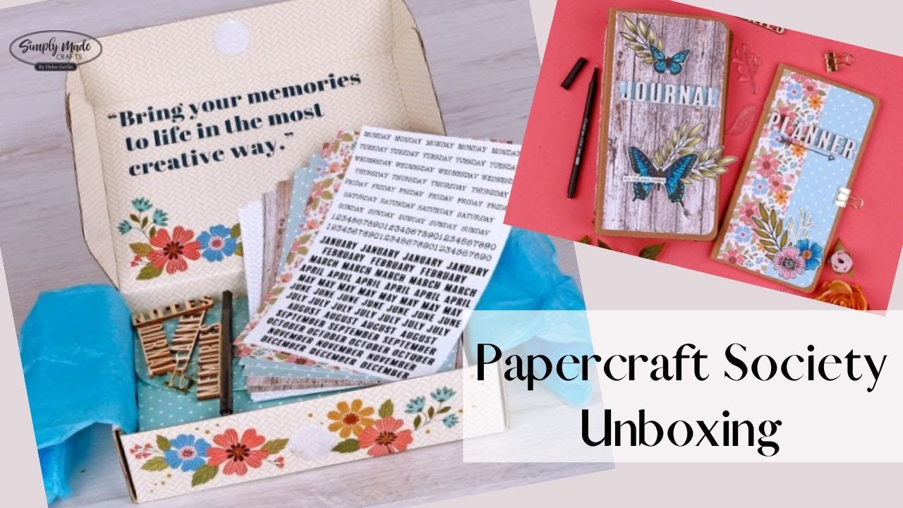 My NEW Papercraft Society Unboxing | It's Full of Beautiful Supplies!!