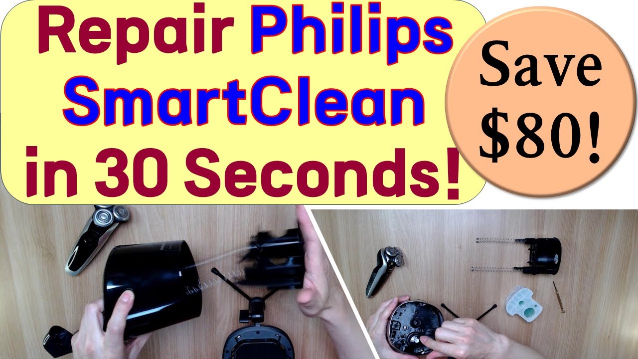 Отремонтируйте Philips SmartClean за 30 секунд! (Philishave, Станция очистки, Clean Pod)