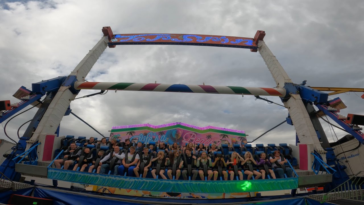 Top Spin (Clayton Hackett) Off Ride The Hoppings Newcastle 2023