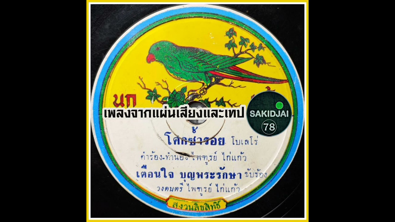 เตือนใจ บุญพระรักษา - โศกซ้ำรอย #เพลงจากแผ่นเสียงและเทป