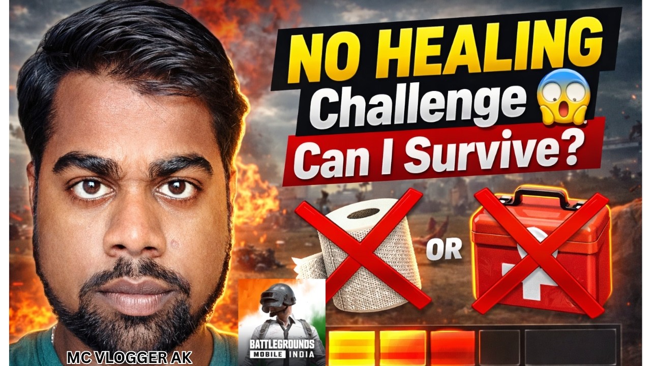 NO HEALING Challenge 😱 | Can I Survive?
