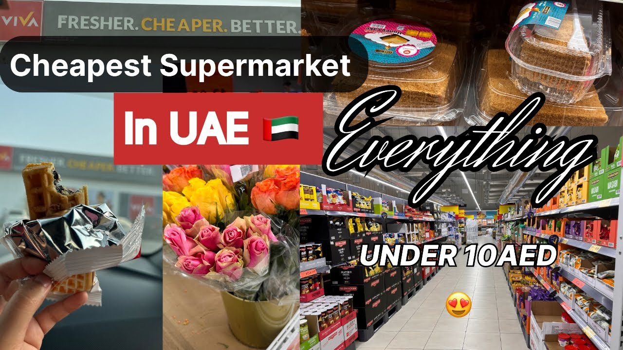 Cheapest supermarket in UAE || Ham ny apni weekly grocery kaha se ki? || #hmarapluto #dubai #uae