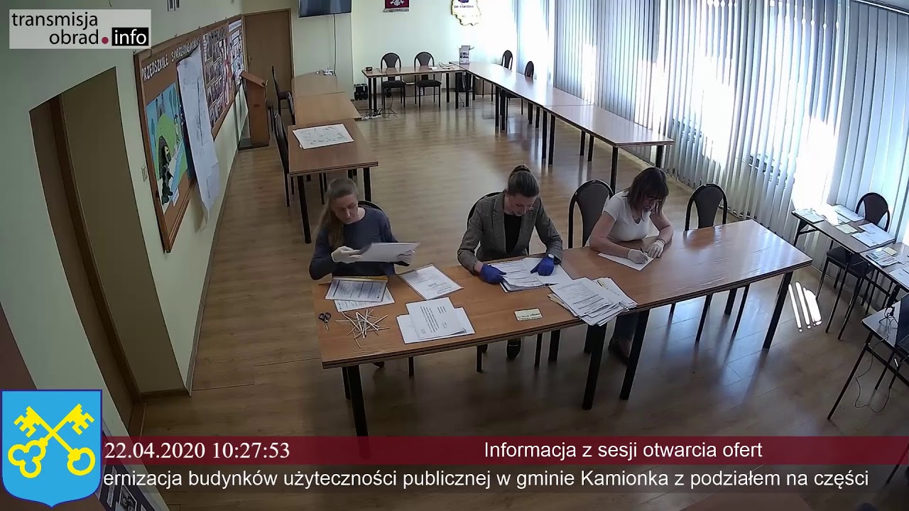 Informacja z sesji otwarcia ofert