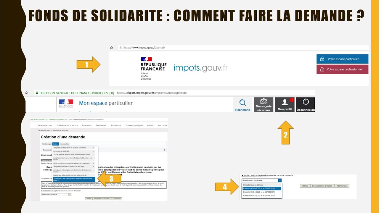 Fonds de solidarité : Comment faire la demande ?💻✔