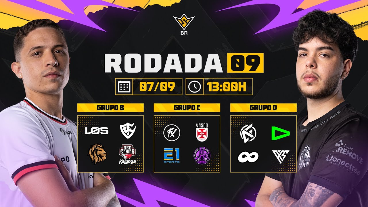 🚨 FFWS BR | SPLIT 2 🏆 RODADA 9 - GRUPOS B, C e D | FREE FIRE AO VIVO🚨 #freefire