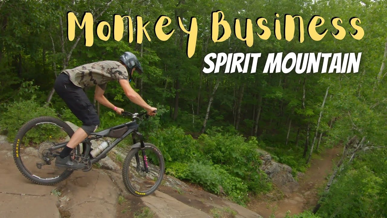 Monkey Business - Spirit Mountain's new DH trail - It's soo sick!
