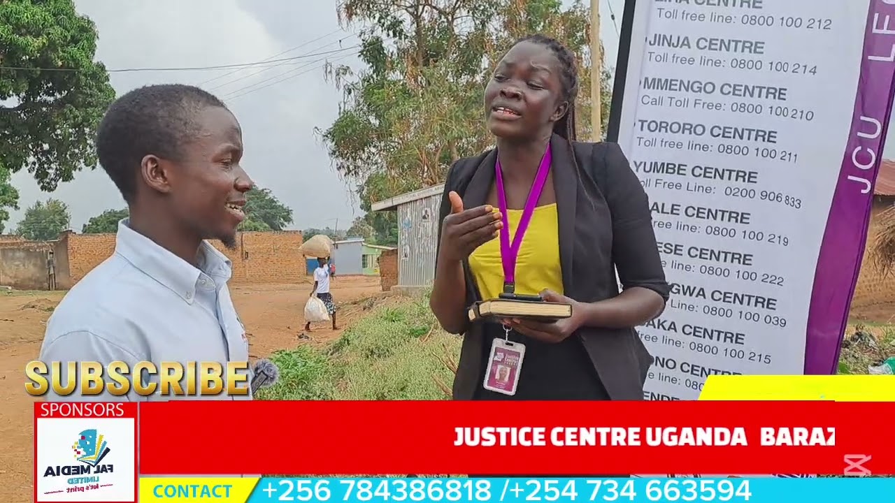 JUSTICE CENTRE UGANDA BARAZA COMMUNITY PROGRAMME IN ARUA CITY KIRABU TODAY 17TH/FEB/2026