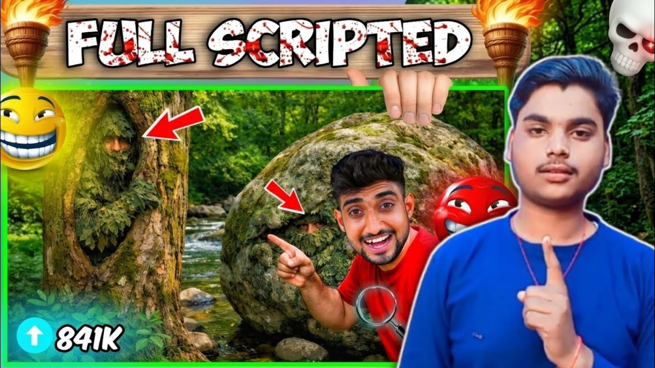 FULLY SCRIPTED CHALLENGE 🤡 @A1ADVENTURE 