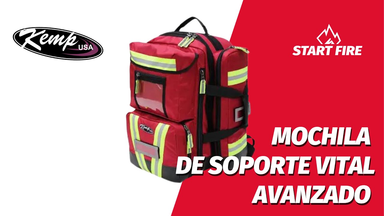 Review: Mochila de Soporte Vital Avanzado Kemp USA