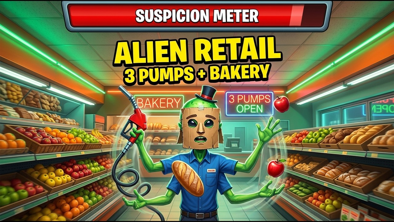 ALIEN RETAIL IS CHAOS! 👽🎩