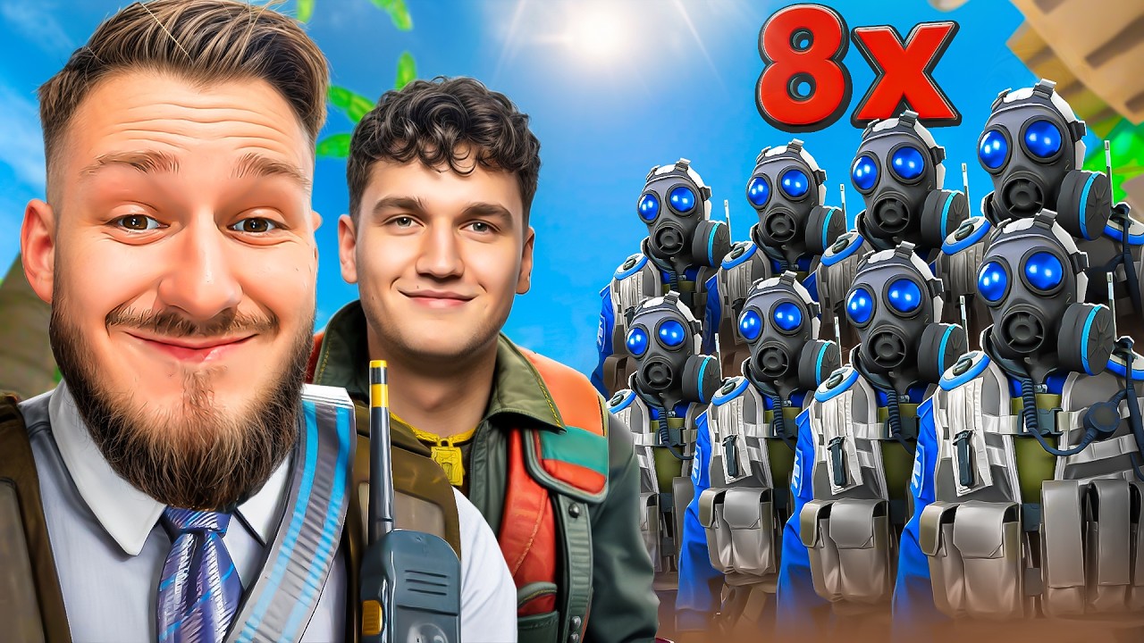 2 начинающих контент-мейкера ПРОТИВ 8 ПРО-игроков Faceit