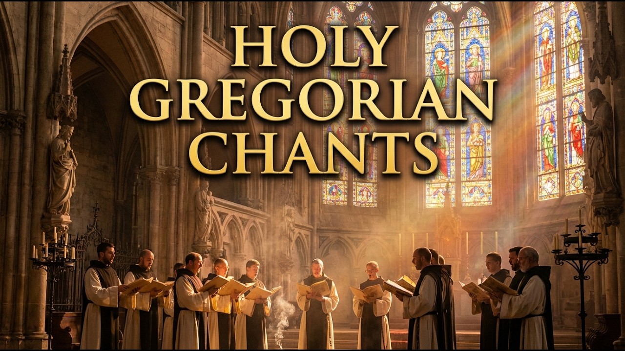 01h Gregorian Chant Healing Music | Sacred Monks Choir for Prayer, Study and Relaxation