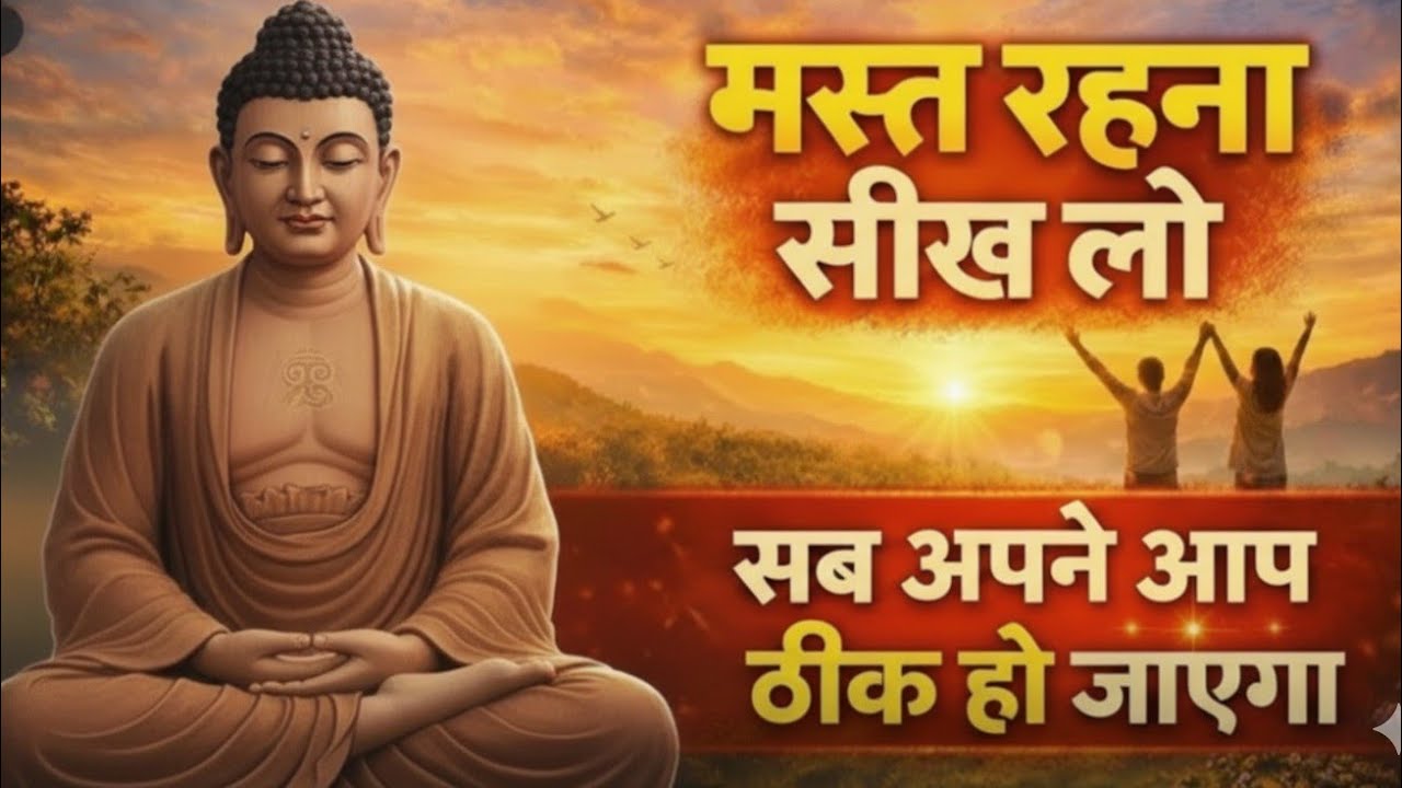 अगर मन बेचैन हो रहा है परेशान हो रहा है तो यह वीडियो देखो महात्मा बुद्ध का शांति मंत्र || #bhuddha 