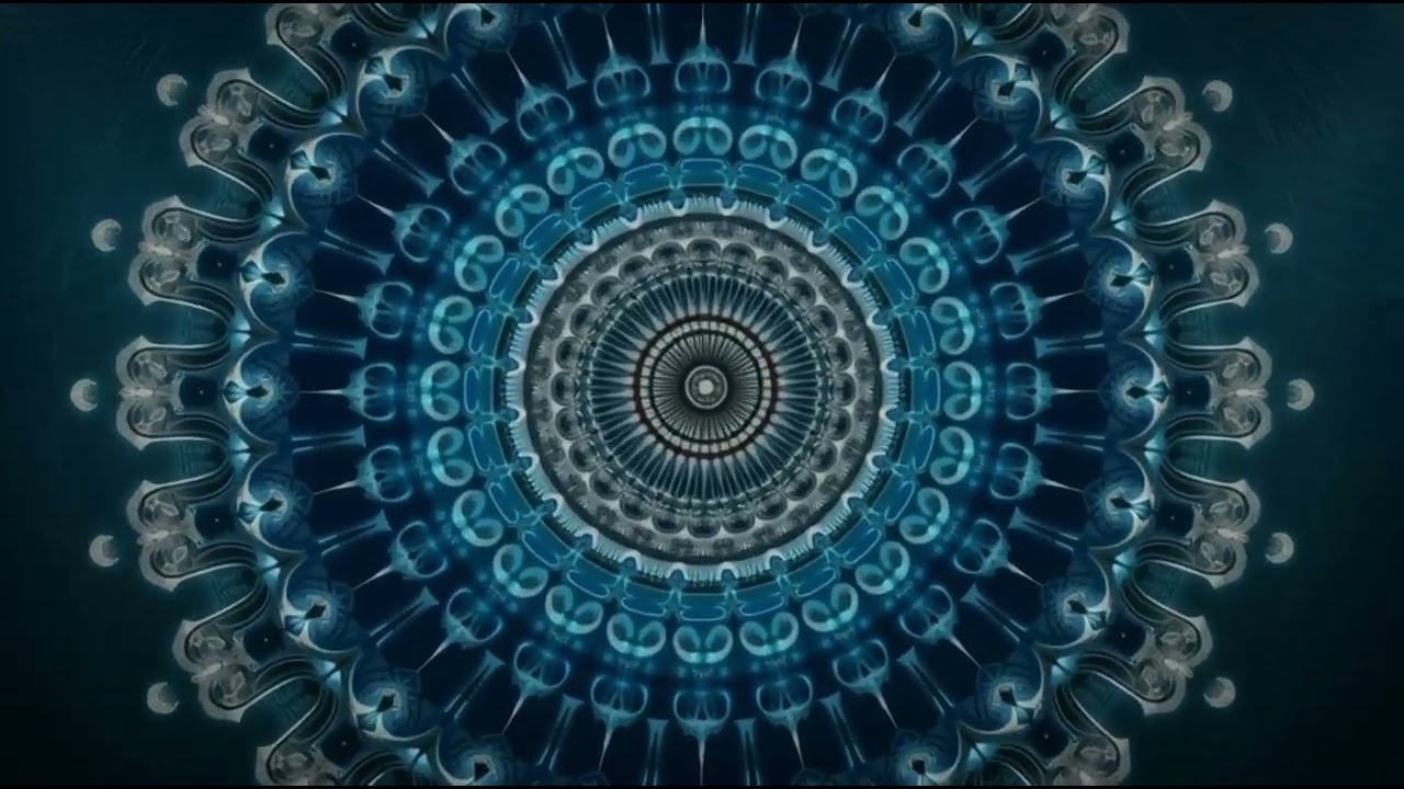 Azure Mandala Drift | Didgeridoo & Monk Chant Ambient Meditation