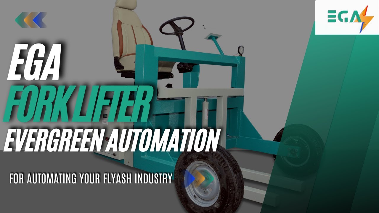 Fork Lifter | EGA | Evergreen Automation | Flyash bricks | Electrical Pallet Truck