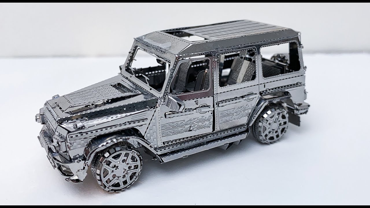4K - Building Mercedes G500 by Metal