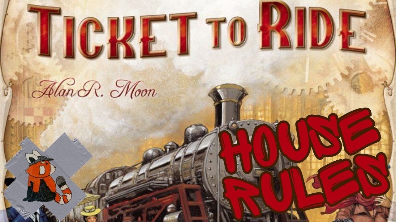 Ticket to Ride House Rules | Ticket to Ride Board Game Review | Ticket to Ride Variant