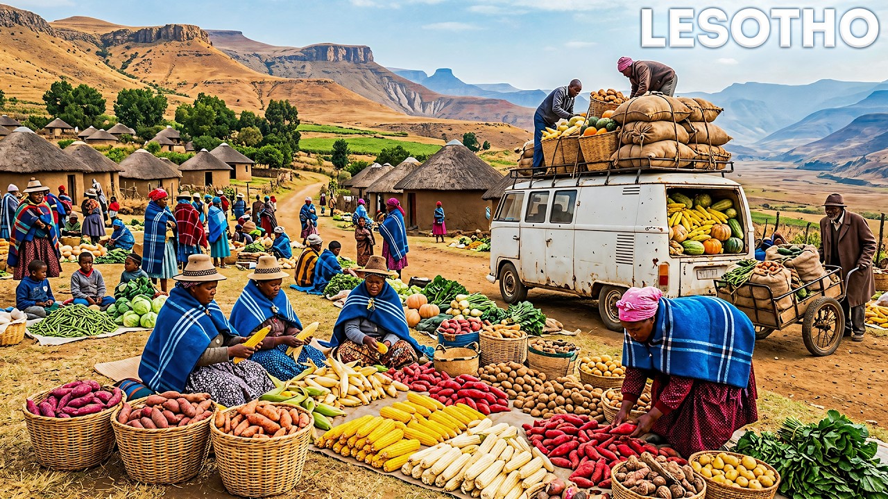 Living in Lesotho | How People Live in Africa&rsquo;s Hidden Kingdom in the Sky | 4K Travel Documentary