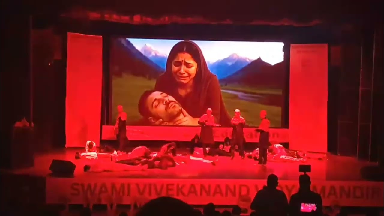 Pahalgam attack Act by svvm school jamnapuri students पहलगाम आतंक directed by Yogesh sir Nitin sir