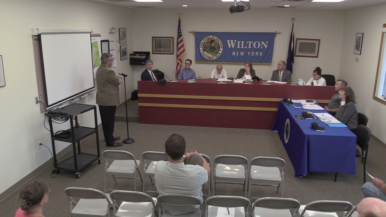 Town of Wilton NY - Town Board Meeting - July 2024