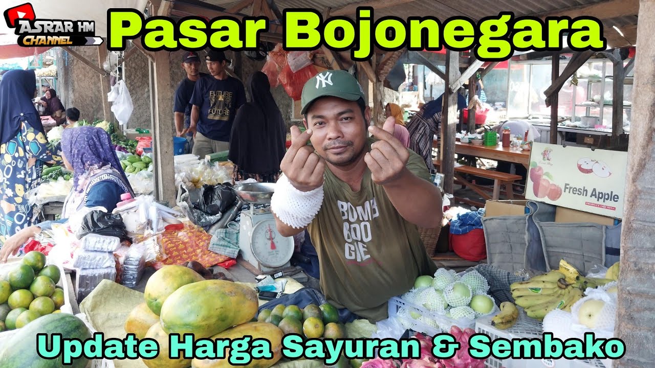 Update Terbaru Harga Sayuran & Sembako || Pasar Bojonegara | Kab Serang Banten