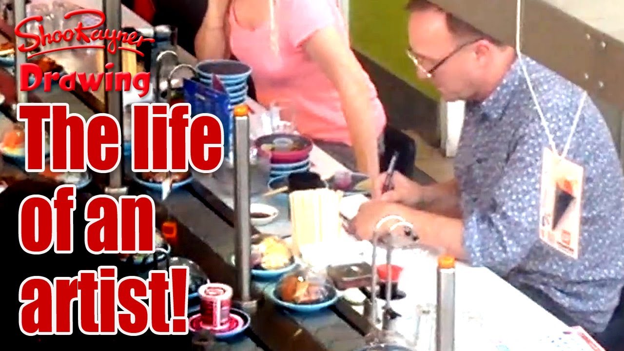 A day in the life of an artist - what on earth do I do all day?!