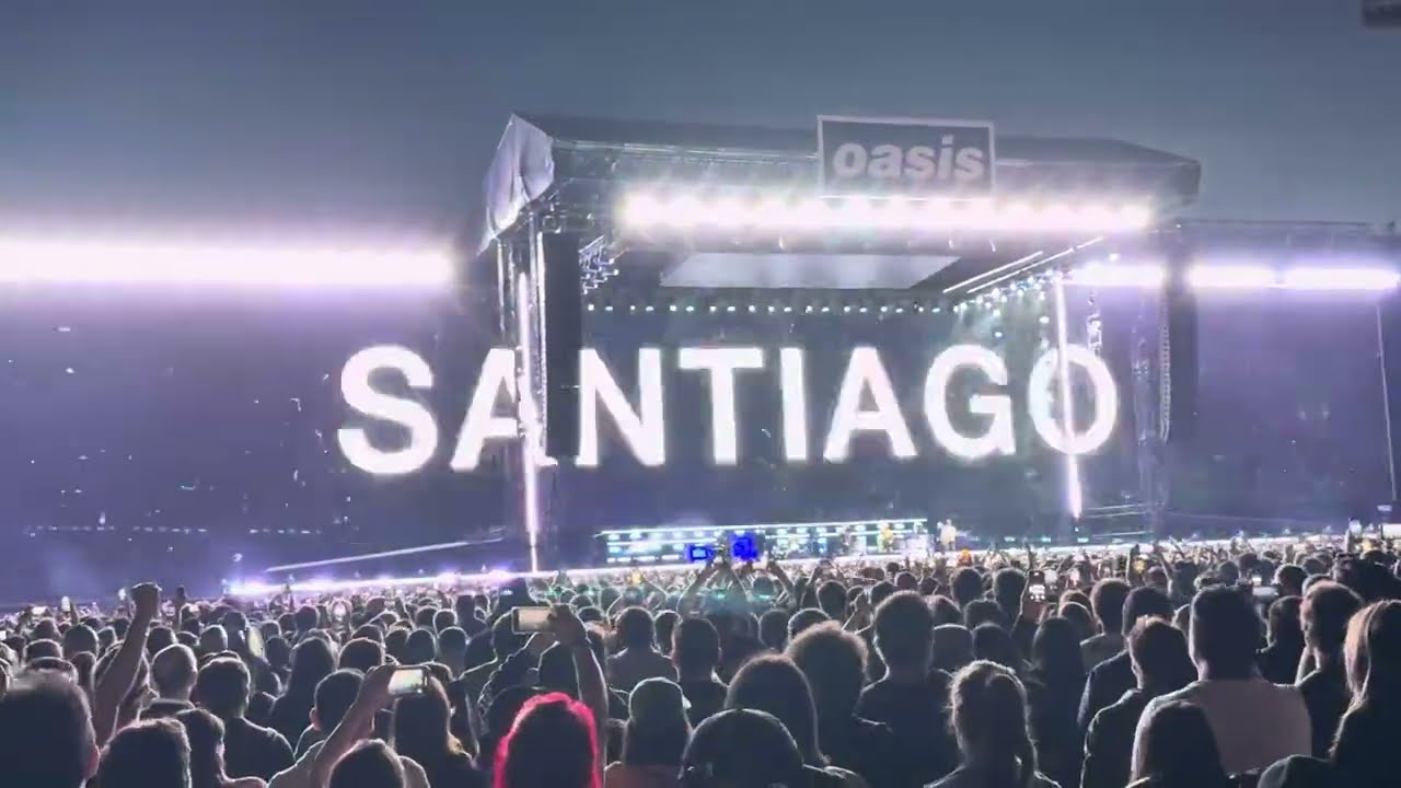 Intro & hello - Oasis live in Chile 19 nov 2025