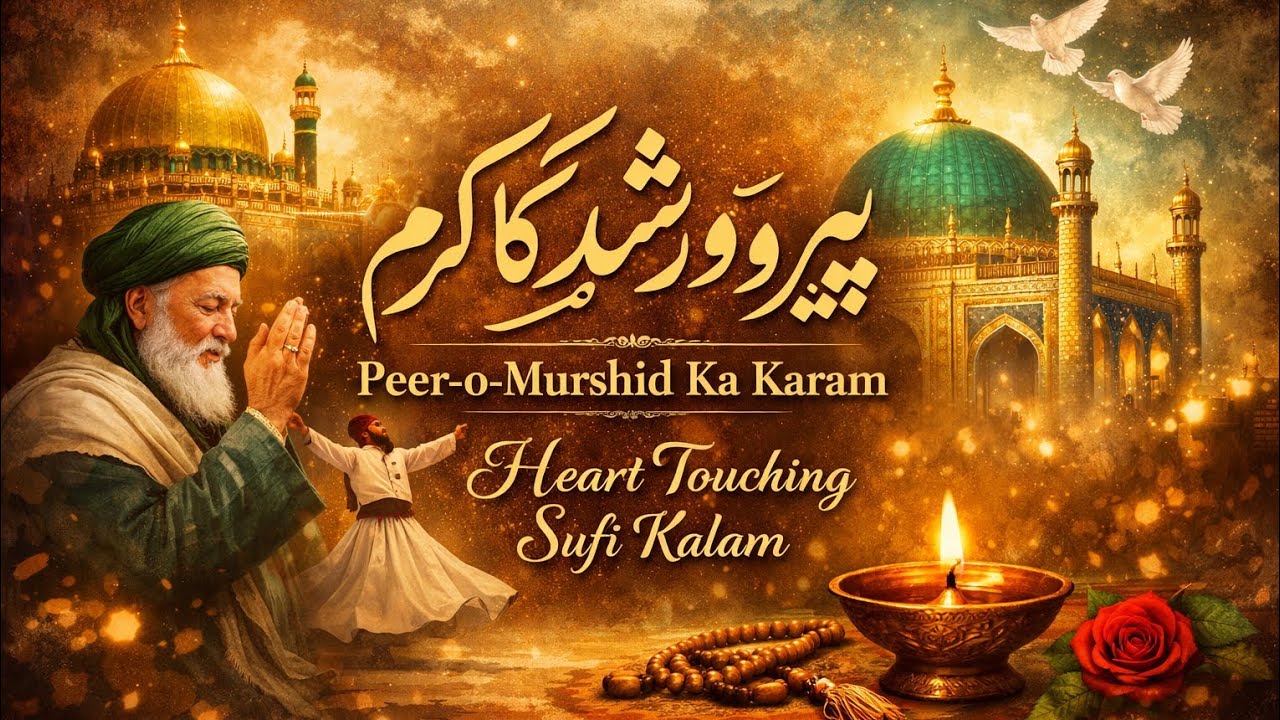 Peer-o-Murshid Ka Karam | پیر و مرشد کا کرم | Heart Touching Sufi Kalam