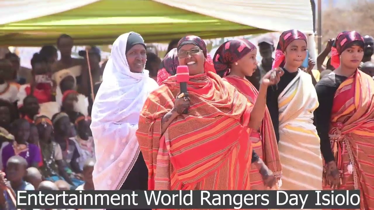 Entertainment during World Rangers Day... what a day....