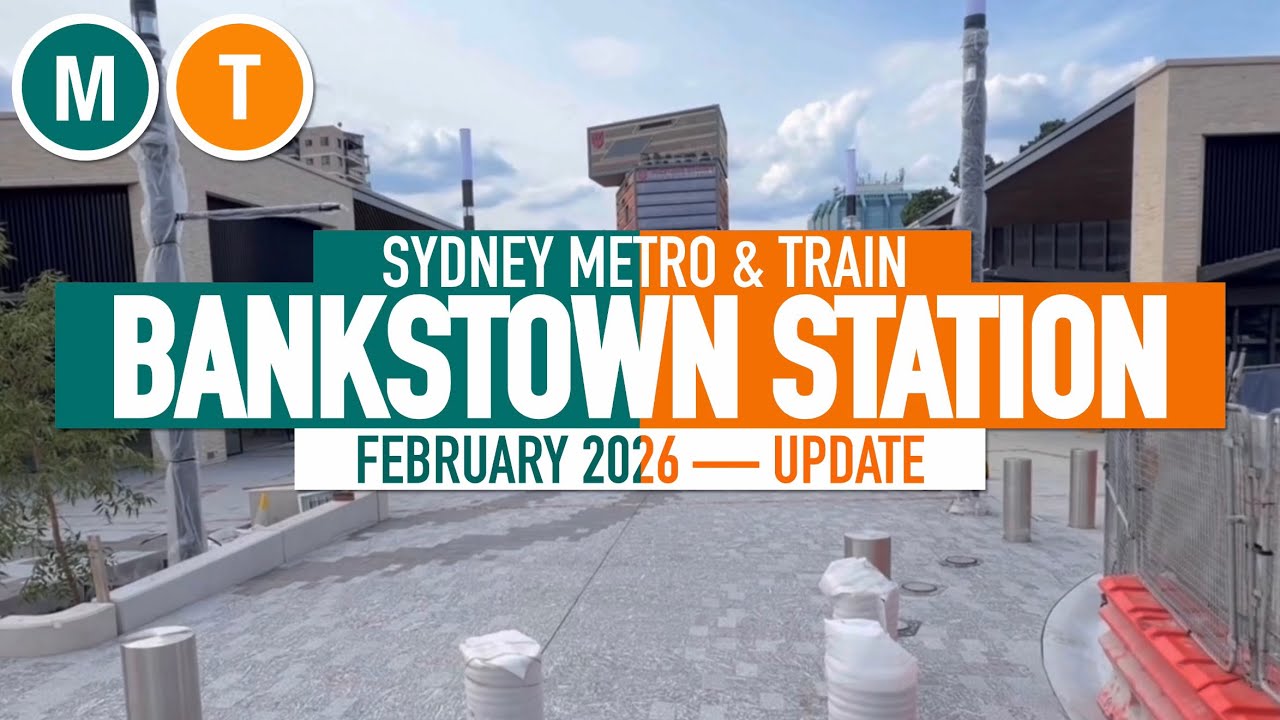 Bankstown Station Sydney Metro & Trains &mdash; February 2026