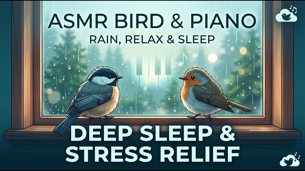 Stop Overthinking Now 🕊️ Peaceful Bird Sounds for Instant Deep Sleep