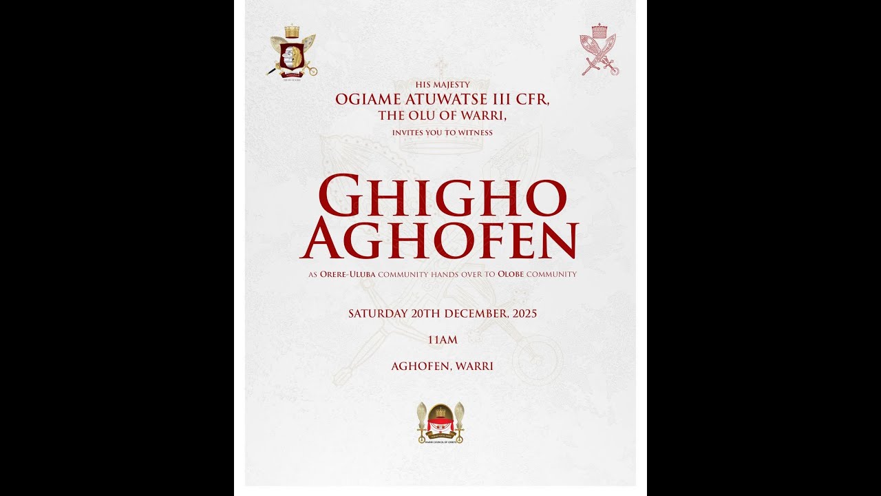 16TH EDITION OF GHIGHO AGHOFEN