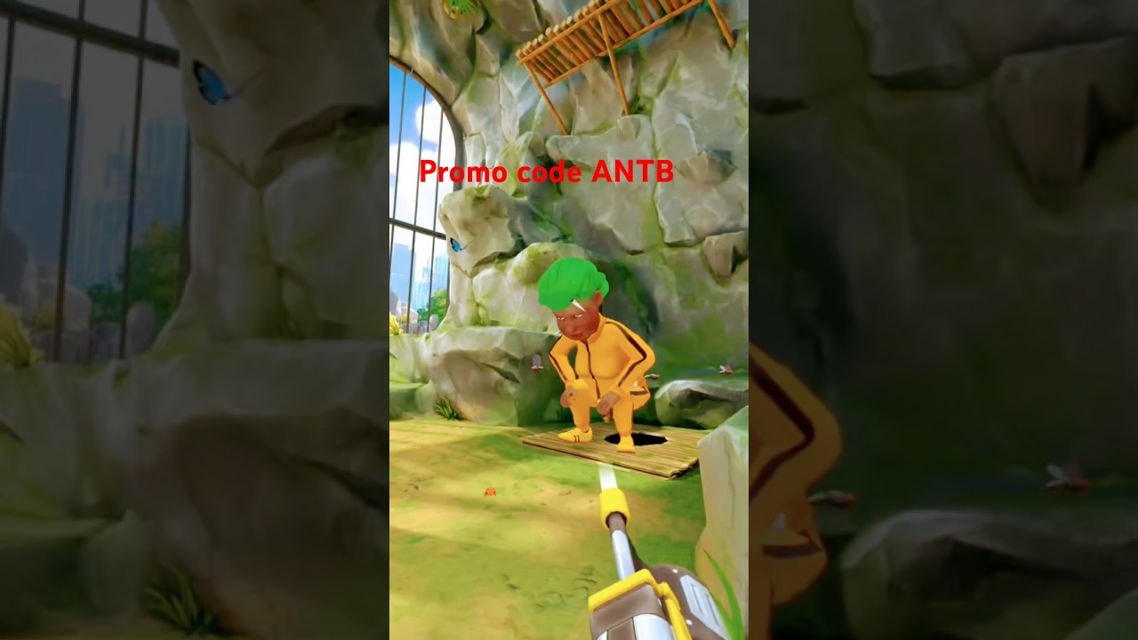 I Am Monkey VR Lady poops In Monkey home at the zoo 